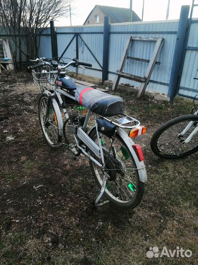 Велосипед бензиновый