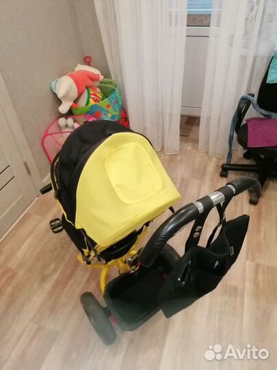 Детский трехколесный велосипед lamborghini