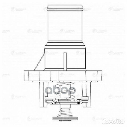 Термостат opel Astra H 04 - /Corsa D 06 - 1.6