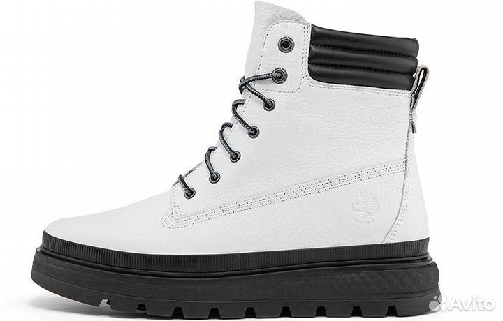 Timberland Greenstride Ray City Waterproof Wide Fit Boot 'White Full Grain' Women's (39)
