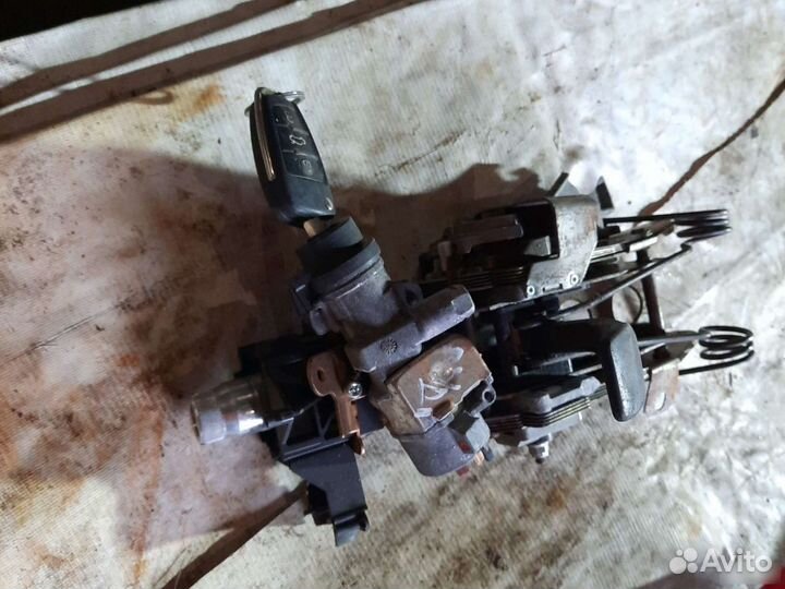 Замок зажигания с ключом audi a 4 b7