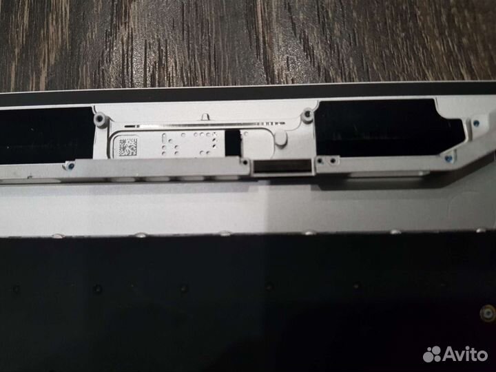 Топкейс Macbook pro 15 2017 A1707 серебристый