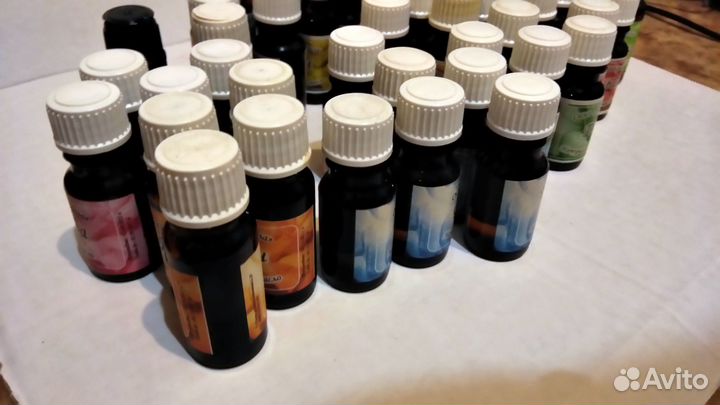 Эфирное парфюмерное масло в ассортименте