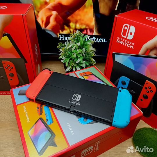Чипованный Nintendo Switch Oled бесплатные игры