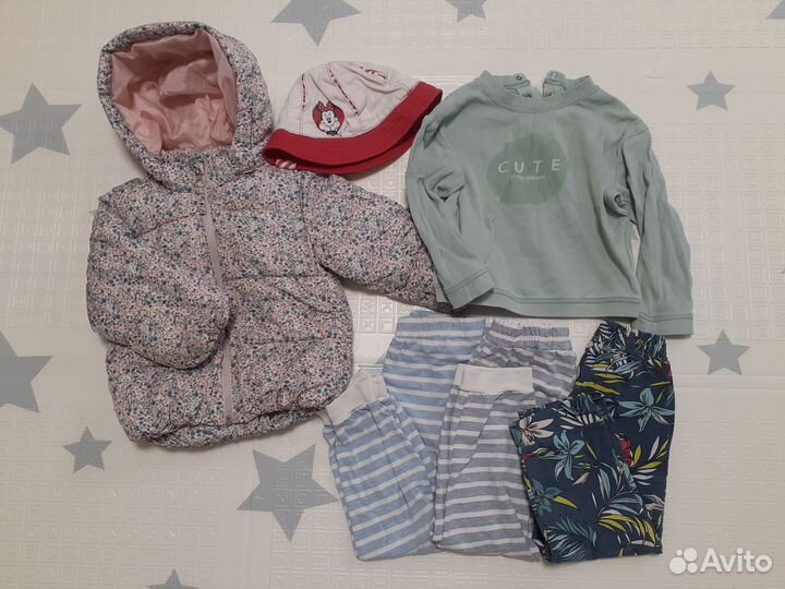 Детские вещи пакетом для девочек