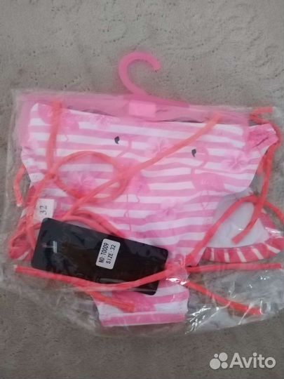Купальник детский для девочки новый