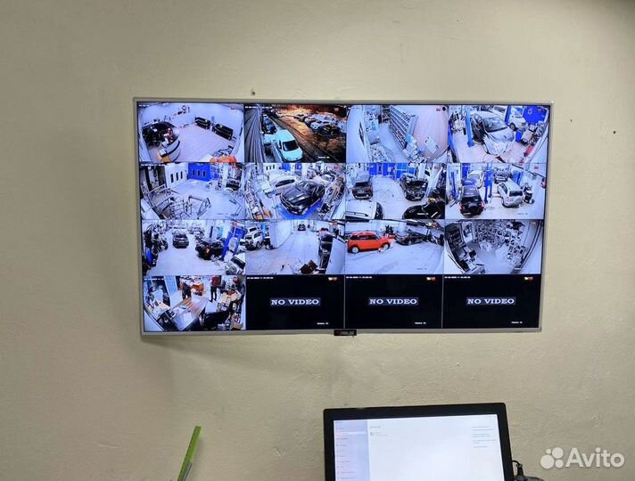 Установка Видеонаблюдения Домофонии и Скуд. Монтаж