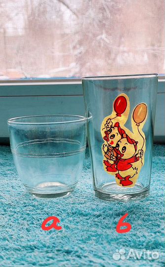 Стаканы времен СССР