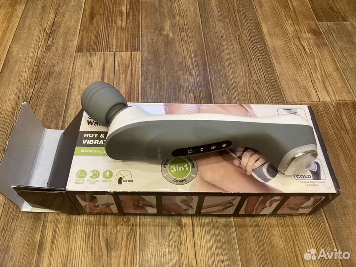 Беспроводной массажер Wellneo 3 в 1