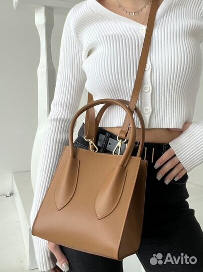 Сумка женская натуральная кожа Италия