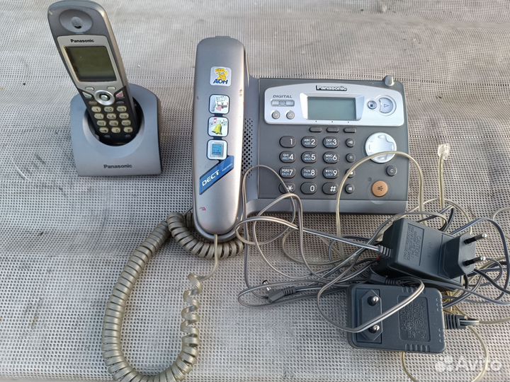 Стационарный телефон panasonic