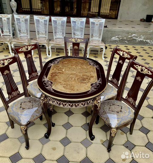 Столы и Стулья из Массива Дерева Новое v174