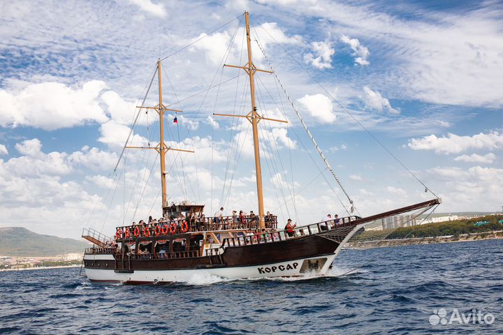 Прогулки на теплоходе