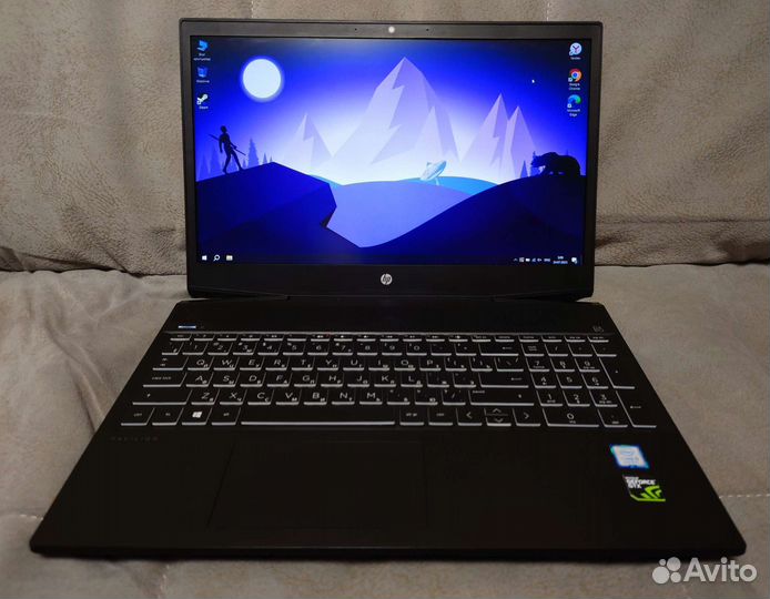 Игровой Ноутбук HP (i5/16GB/GTX 1050/SSD+HDD)