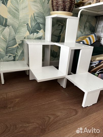 Подставка для цветов напольная деревянная