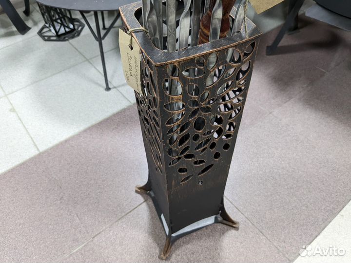 Шампурница кованая подарочная Селена