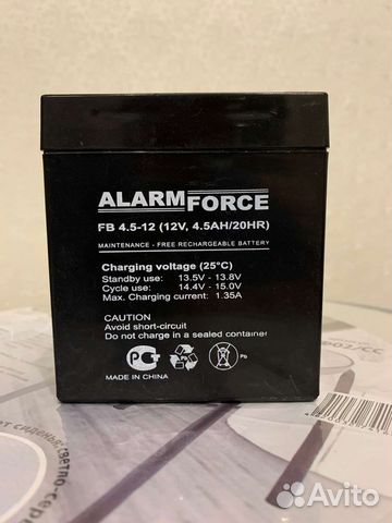 Аккумулятор Alarm 12 V