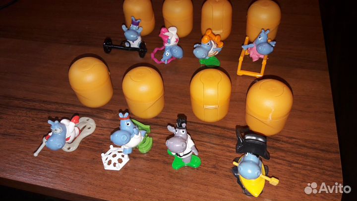 Марвел+бегемоты 2019 г. (Киндер-сюрприз)