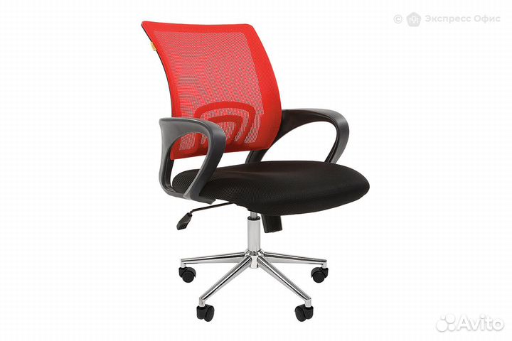 Кресло офисное Chairman 696 хром new