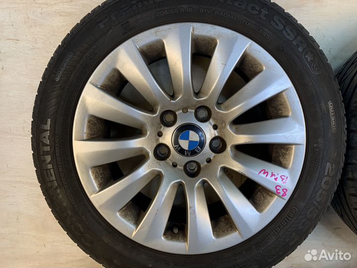 Комплект колес BMW Continental 205/55R16 Стиль 282