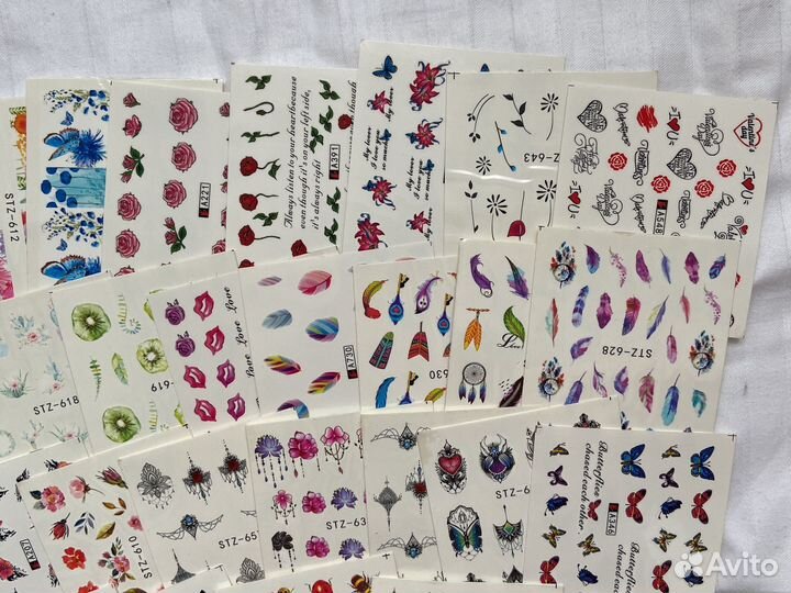 Наклейки для ногтей