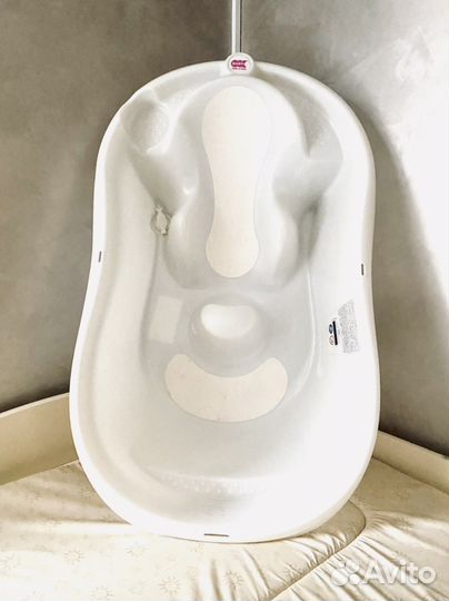 Ванночка для купания с горкой