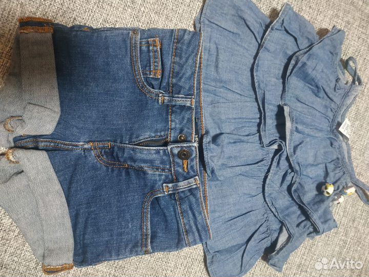 Шорты + блузка Zara