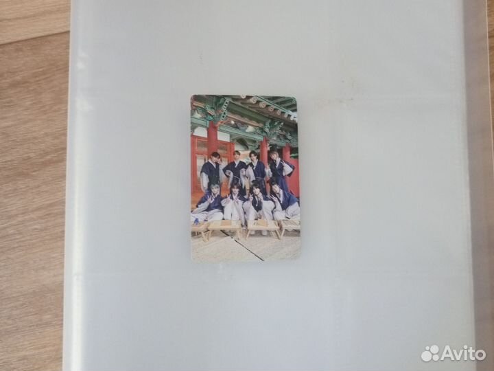Биндер для карт k pop. карта в подарок