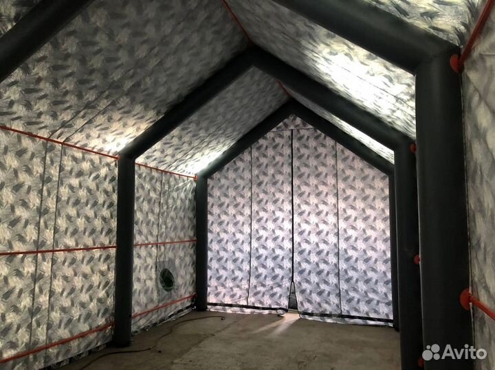 Временный ангар. Пневмокаркасное укрытие