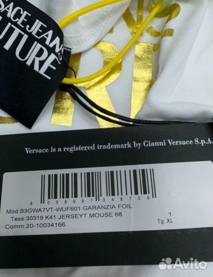 Футболка versace