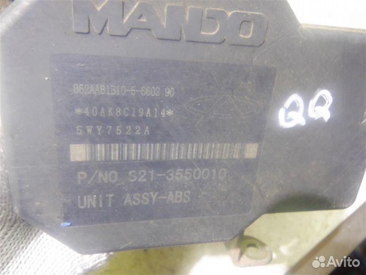 Блок ABS насос Чери QQ6 S21 07-10