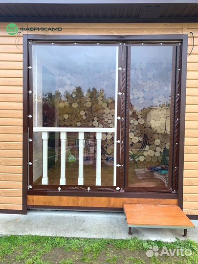 Мягкие окна с эффектом стекла