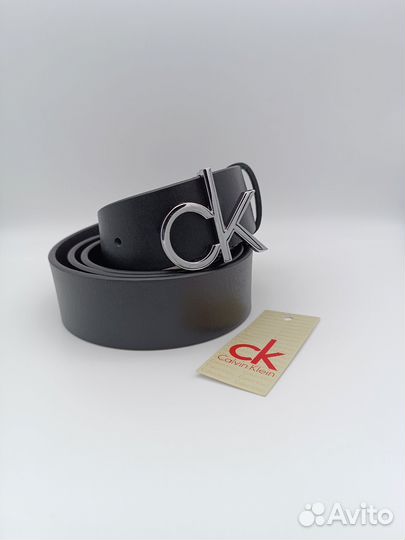 Ремень мужской calvin klein натуральная кожа
