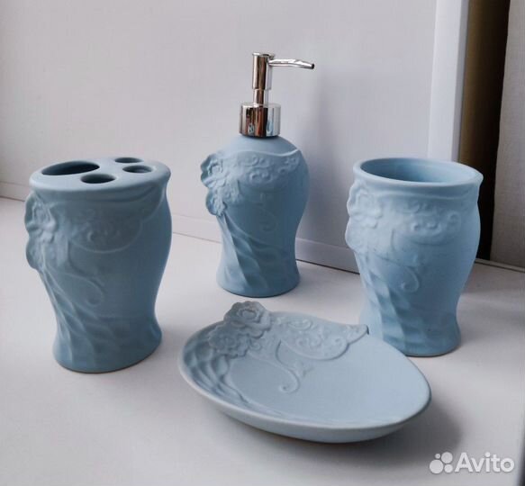 Набор для ванной 4 предмета