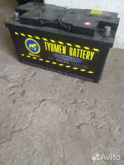 Аккумулятор 100 ач Новый