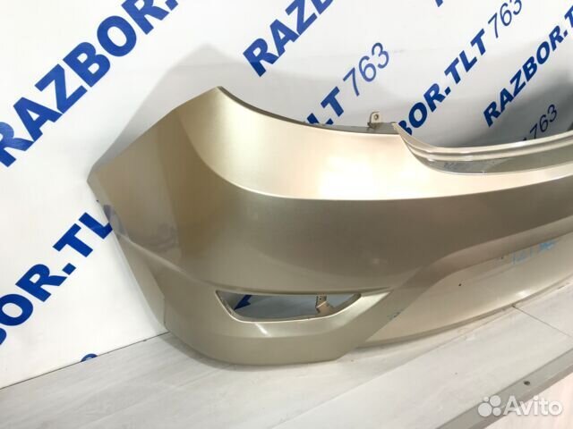 Бампер задний hyundai solaris 1 1.6 мт хетчбек