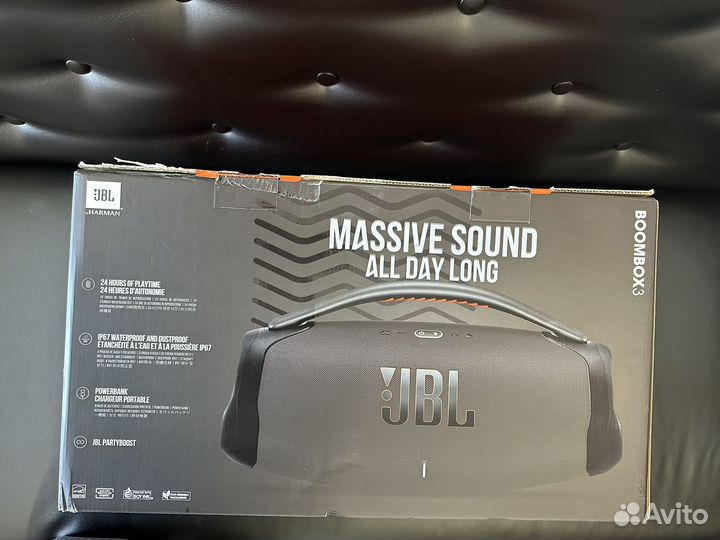 Беспроводная колонка JBL Boombox 3