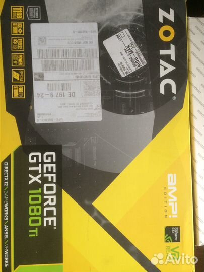 Zotac 1080 Ti AMP