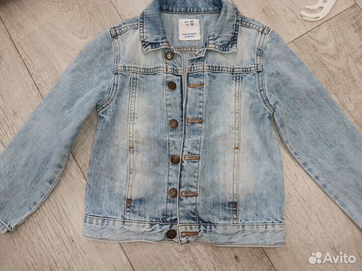 Джинсовая куртка для мальчика 110
