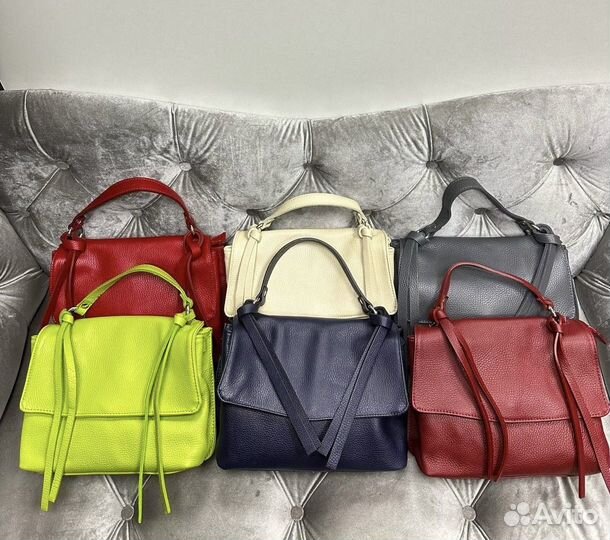 Сумка натуральная кожа италия новая