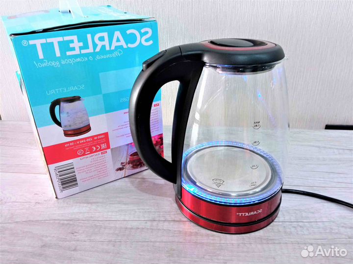 Чайник электрический черный