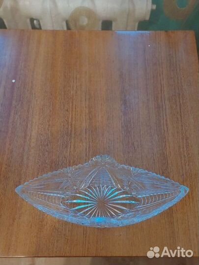 Салатник хрустальный