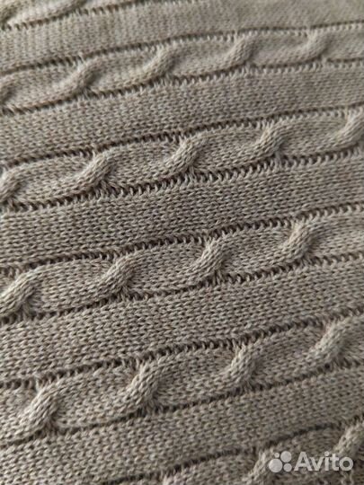 Плед вязаный на подарок и для души