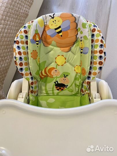 Стульчик для кормления chicco polly