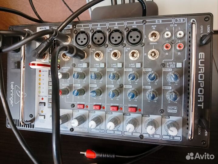 Колонки для караоке behringer eps500mp3