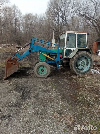 Трактор ЮМЗ 6 с КУН, 1989