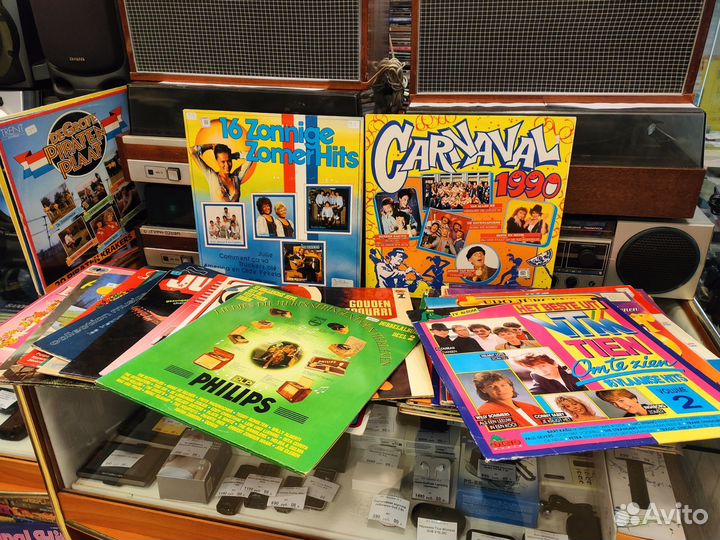 Пластинки импортные сборники 