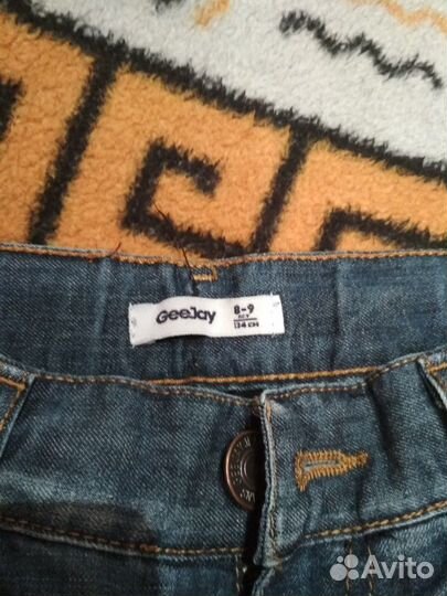 Джинсы утепленные