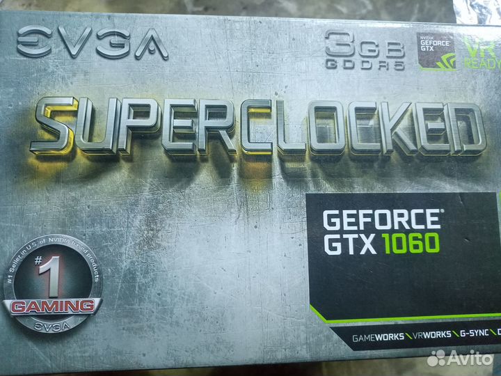 Evga GTX 1060 3Gb