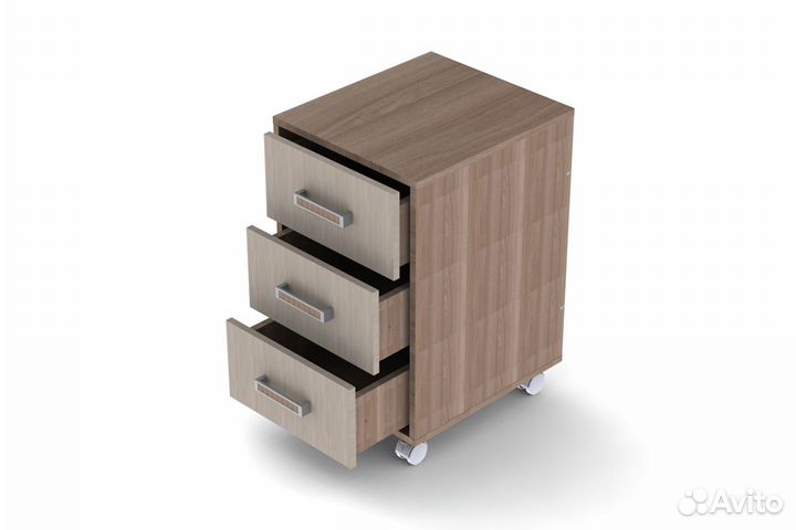 Тумба Патимейкер 13.06 (ручка 128 мм - венге/St.св